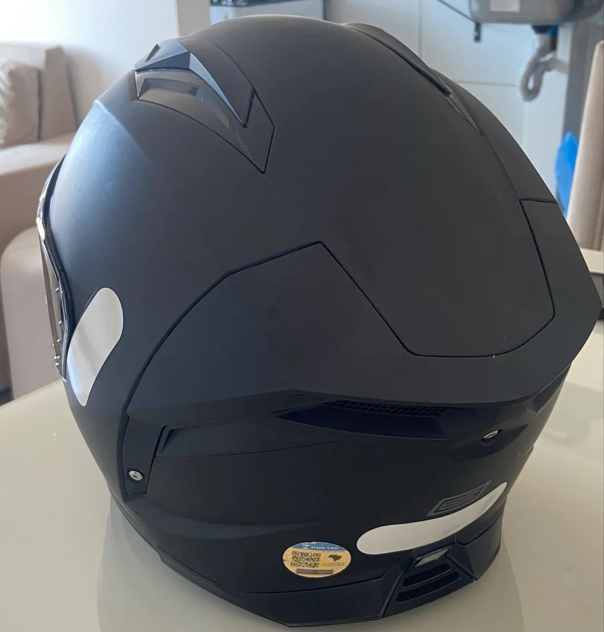Capacete preto  - Foto 3