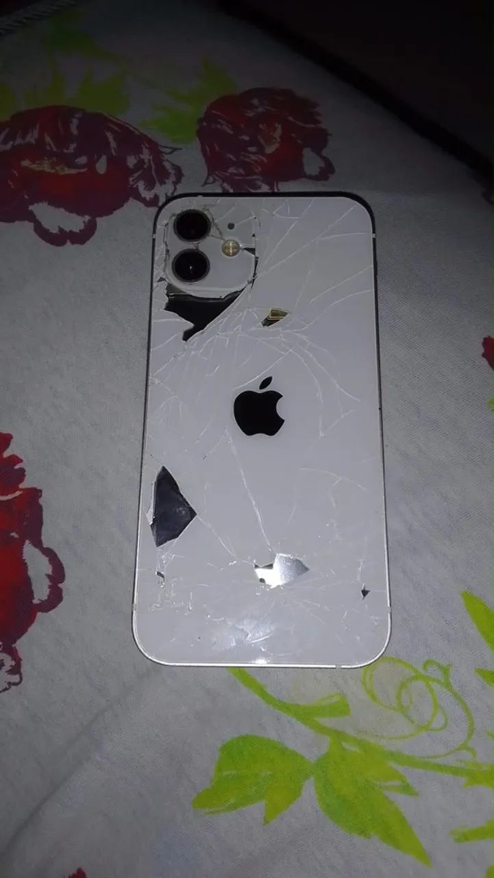 ? iPhone 12 128 GB Branco | Funcionando  - Foto 2