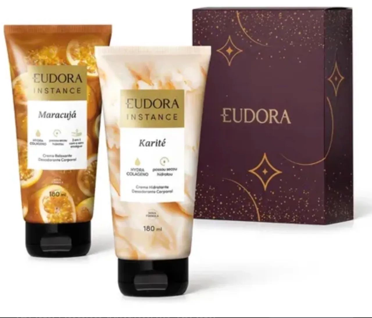 Kit de hidratantes karité e maracujá 