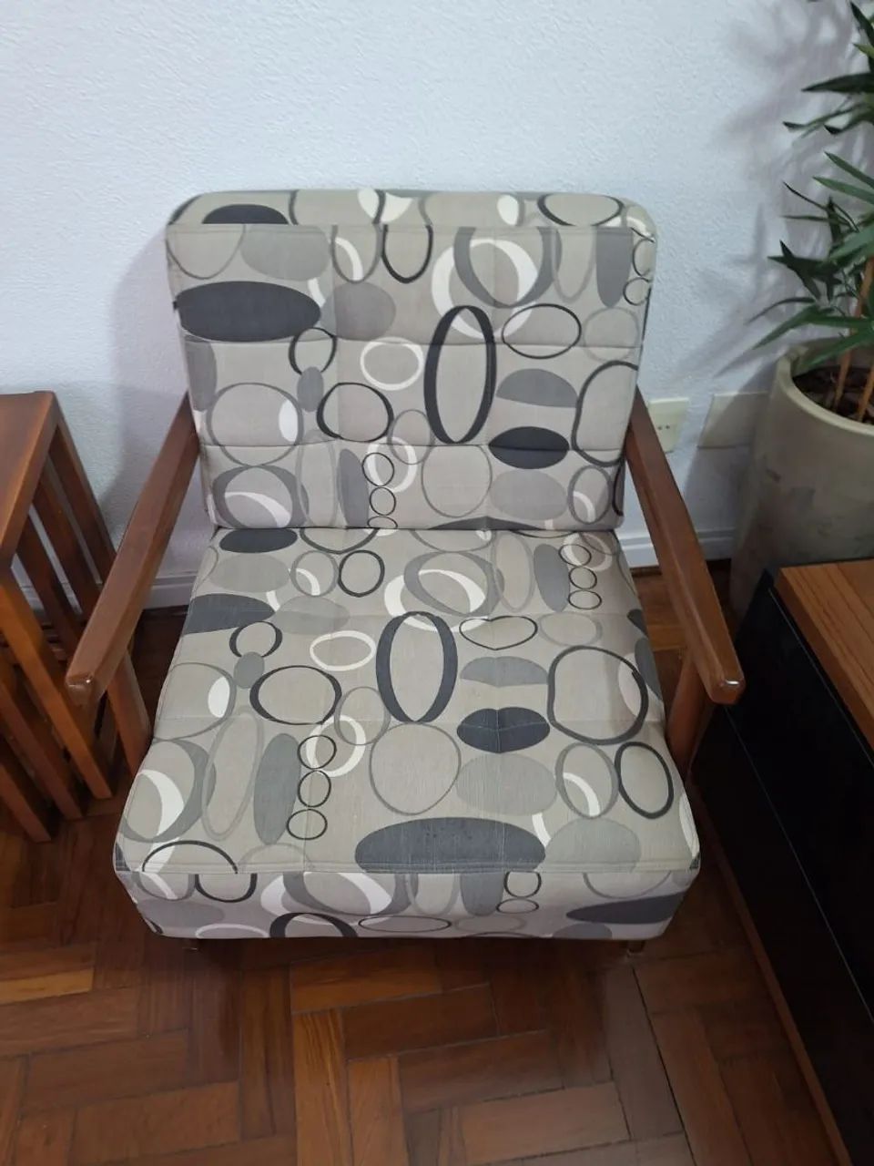 Poltronas alto padrão vintage, geométrico - Foto 5