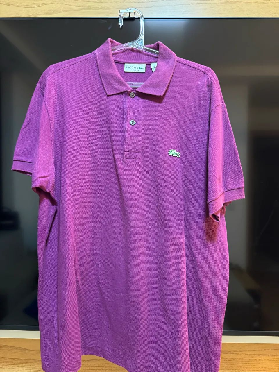 Camisa Lacoste Roxa - Foto 2