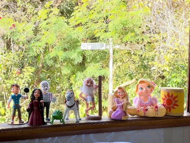 Coleção tamanho grande para festas ou decoração Rapunzel!  - Foto 5