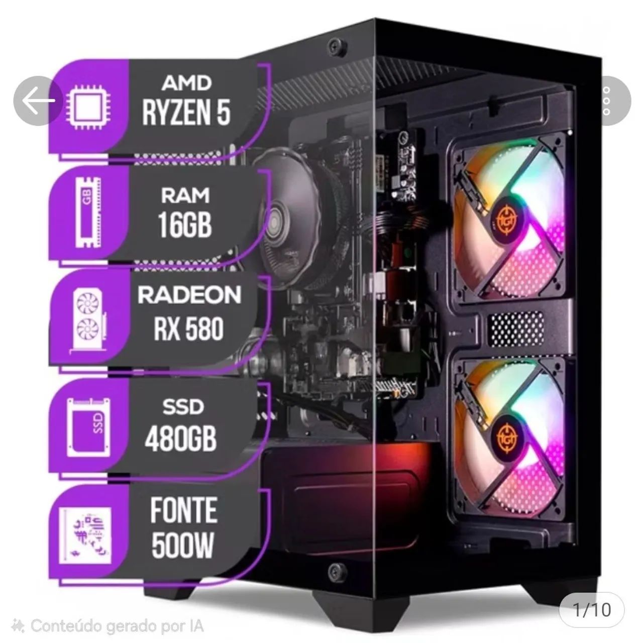 PC Gamer à venda