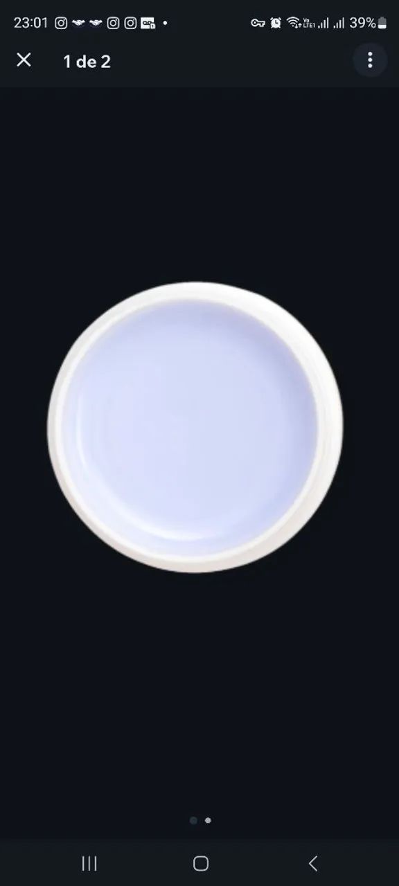 Gel Volia Classic Blanc- Sache 14g - Foto 2