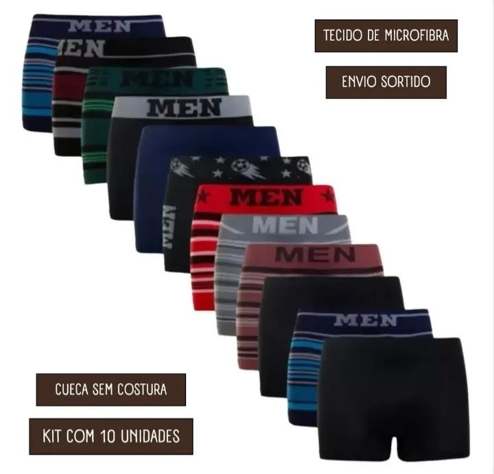 Cueca box boxer Premium microfibra - Foto 3