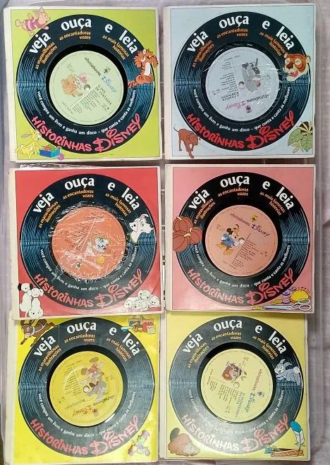 Historinhas Disney com Livro e Disco - Lote 5 - Foto 2