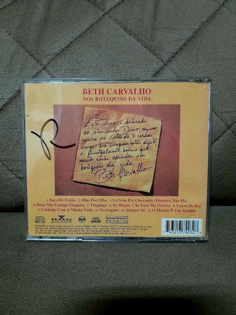 Cd Beth Carvalho Nos botequins Da Vida  - Foto 4