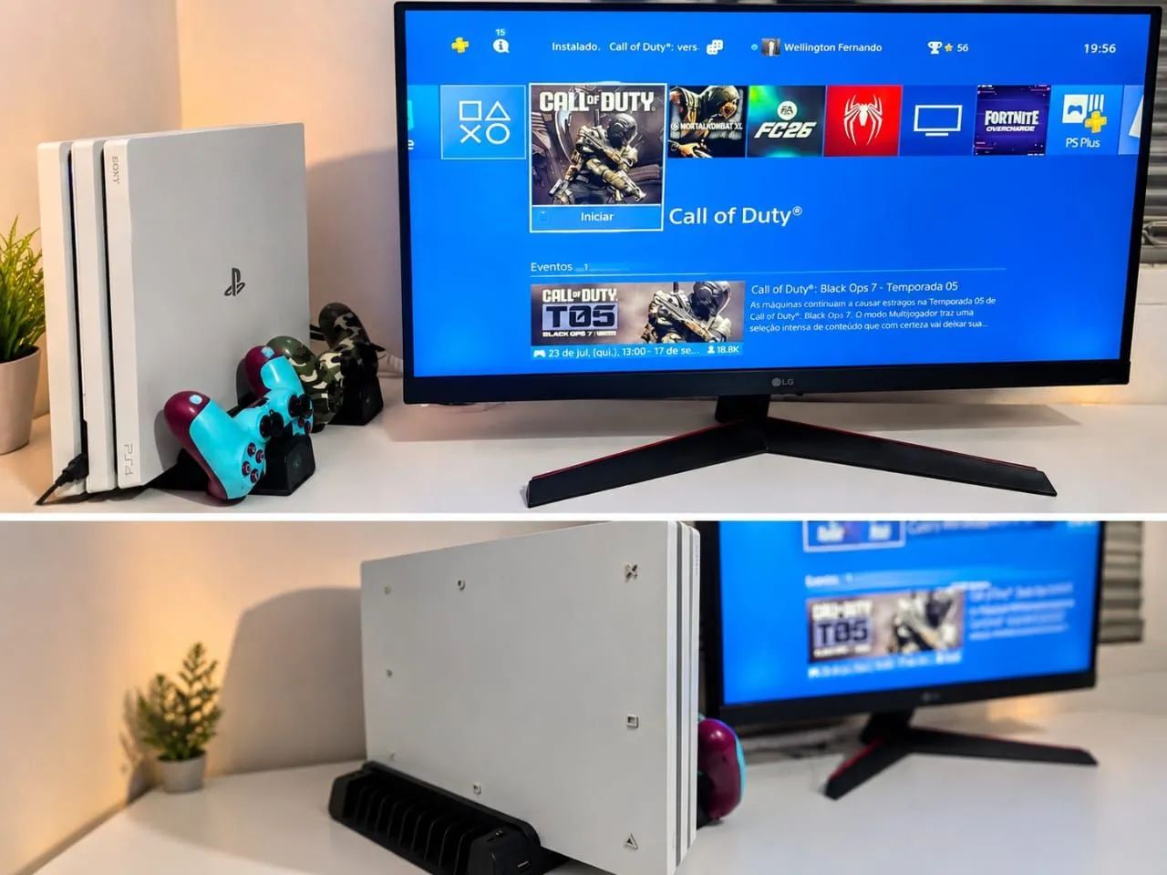 PS4 PRO GLACIER WHITE - Foto 2