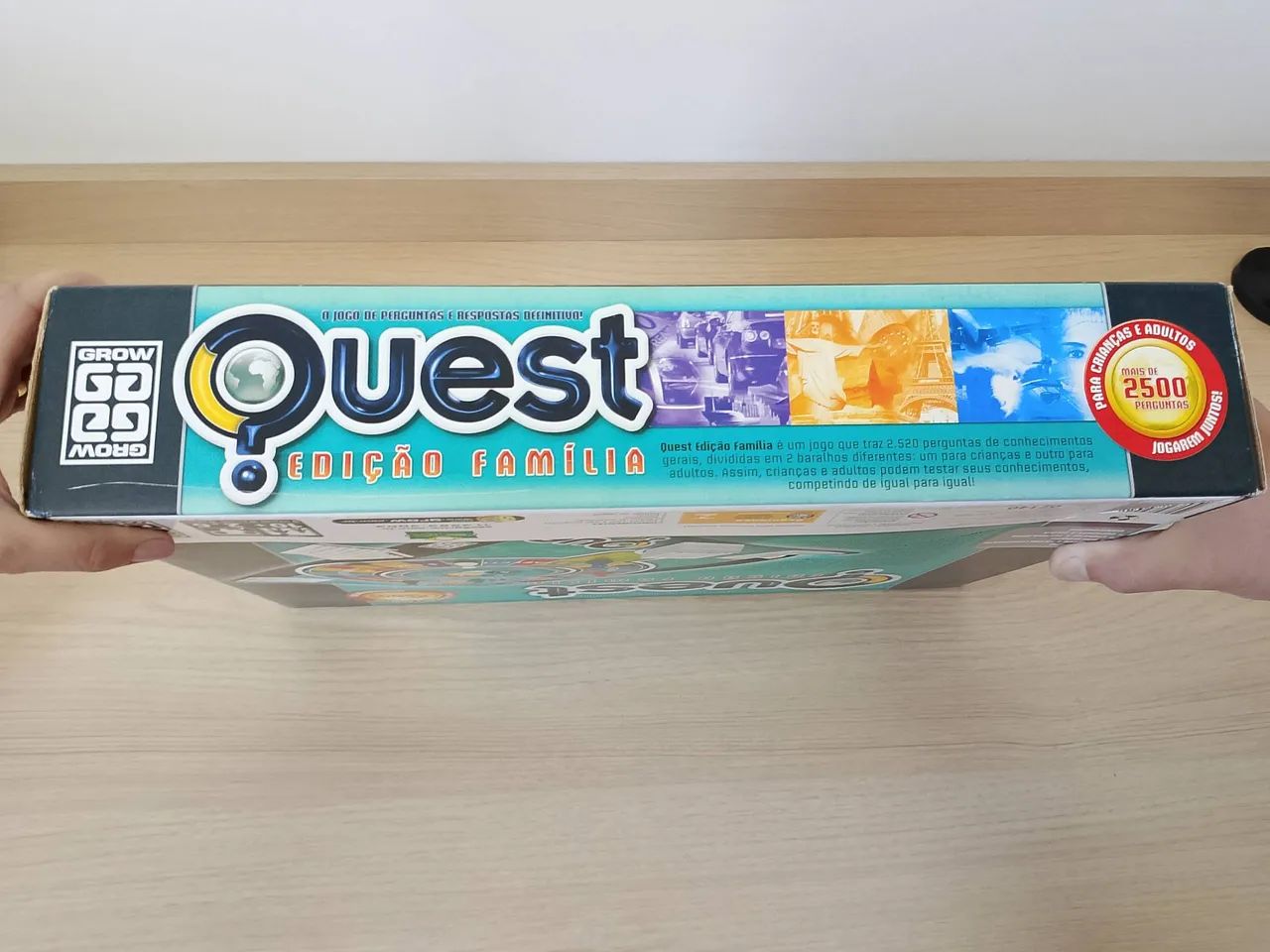 Jogo de tabuleiro Quest - Edição Família - Hobbies e coleções