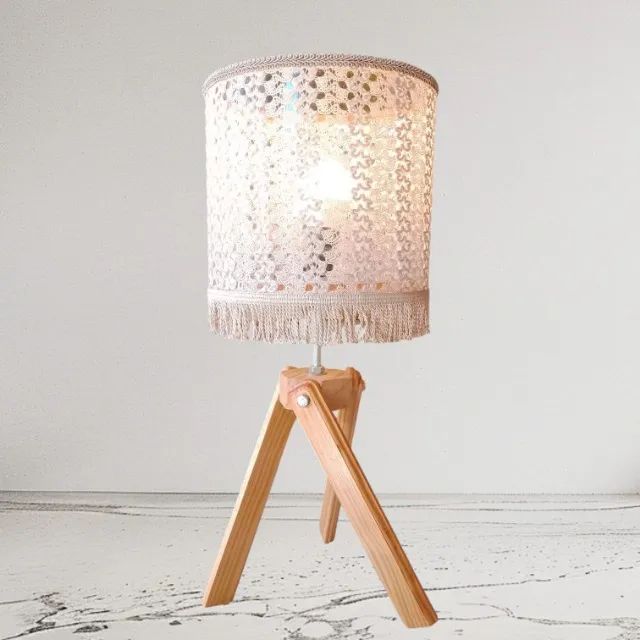 Luminária Abajur de Mesa, Lord Tripé - Foto 2