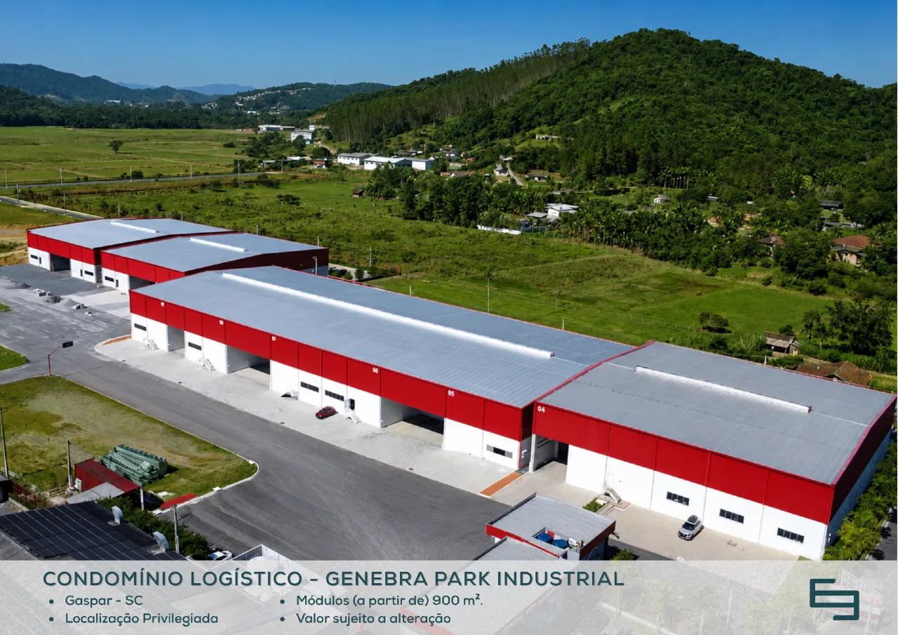 Galpão para alugar na cidade de Gaspar - SC