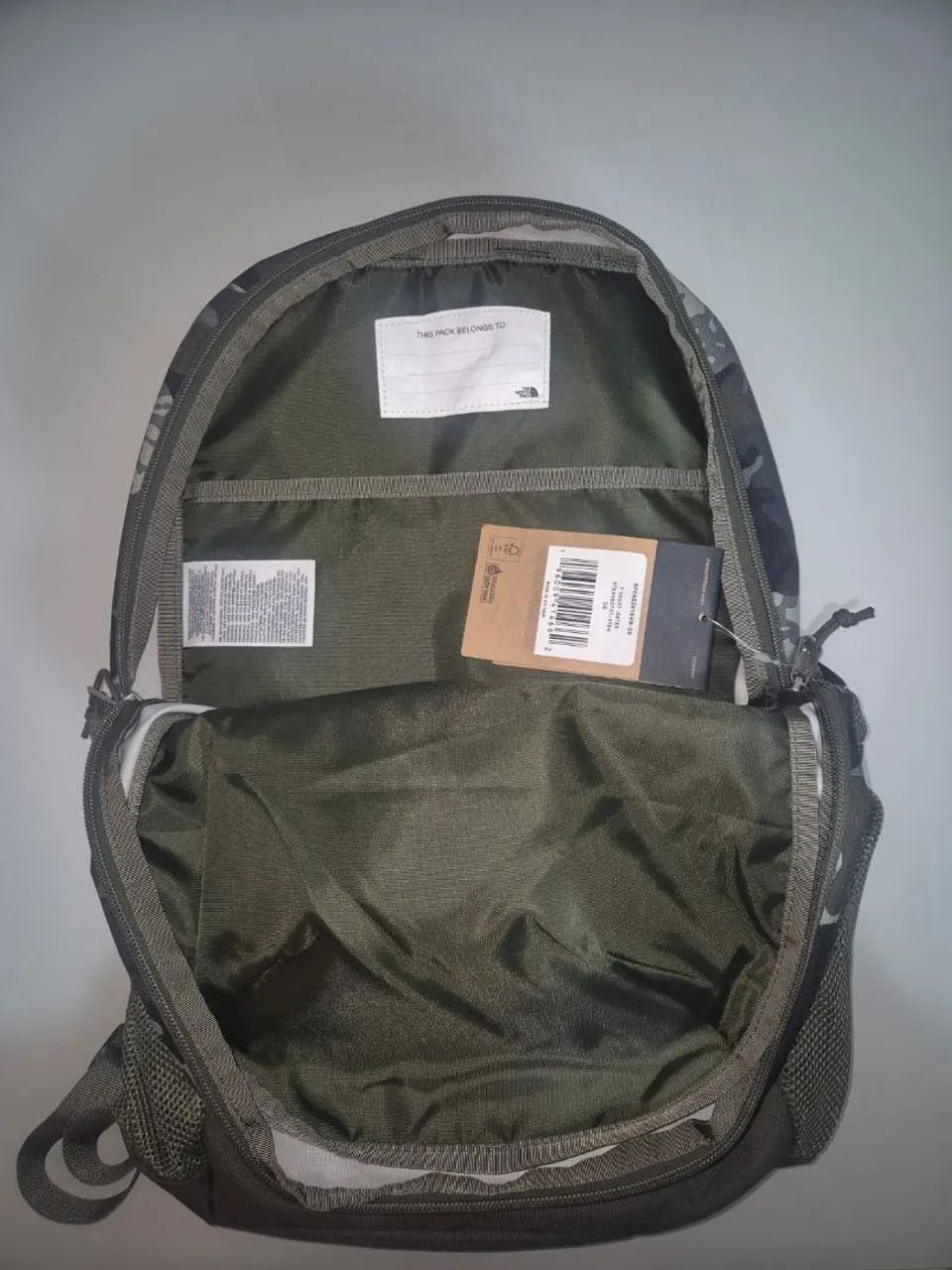 Mochila THE NORT FACE Camuflada - ORIGINAL - Bolsas, malas e