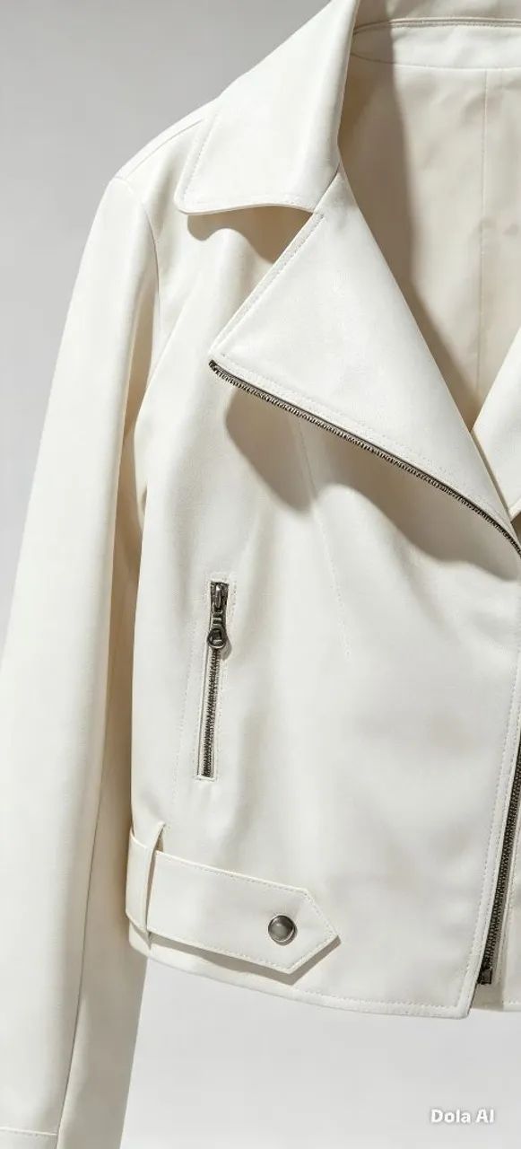 Jaqueta feminina off-white - Foto 3