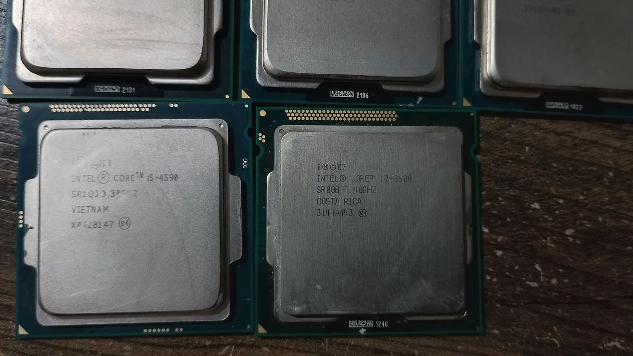 Processadores i3 i5 i7