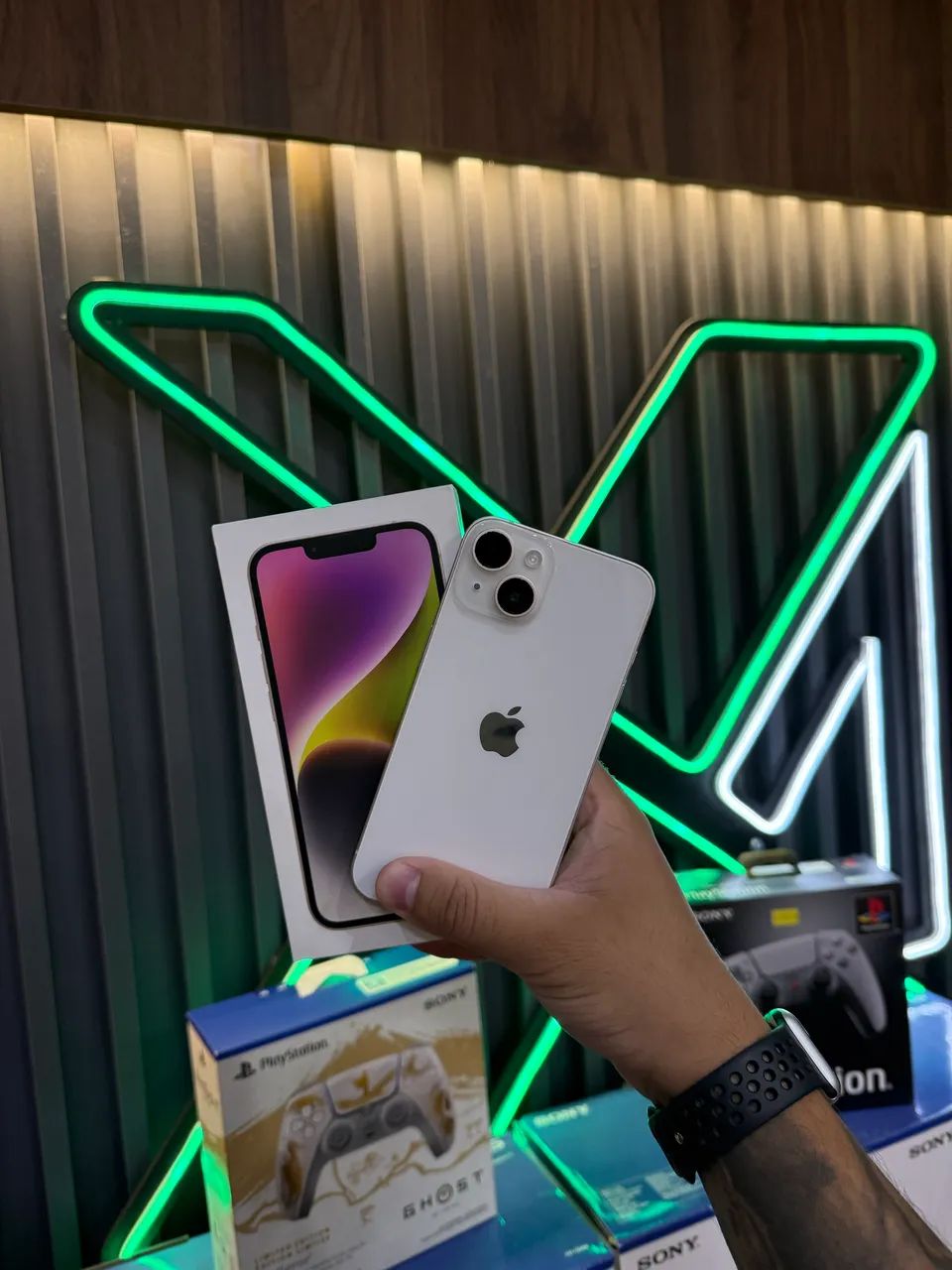 iPhone 14 128gb com garantia - levo até você 