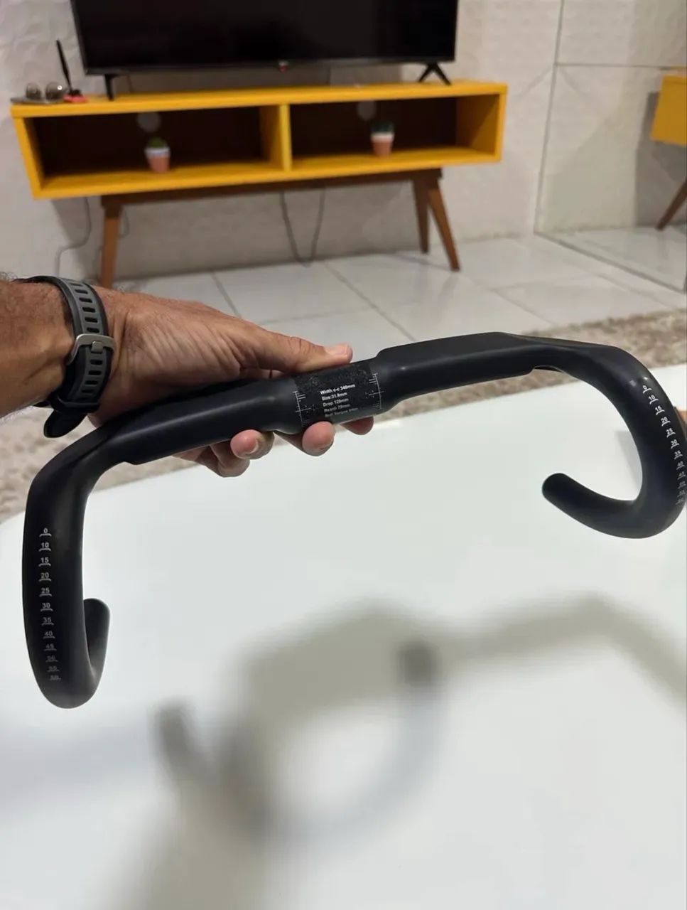 Guidão em Carbono tamanho 34! - Foto 5