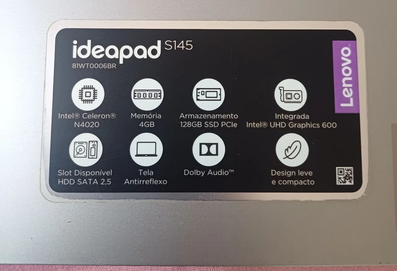 Notebook Lenovo IdeaPad S145  - Foto 3