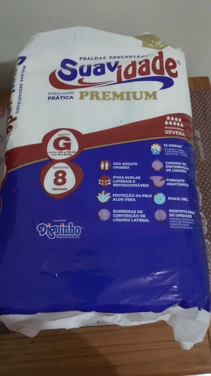 Fralda geriatrica Suavidade 
