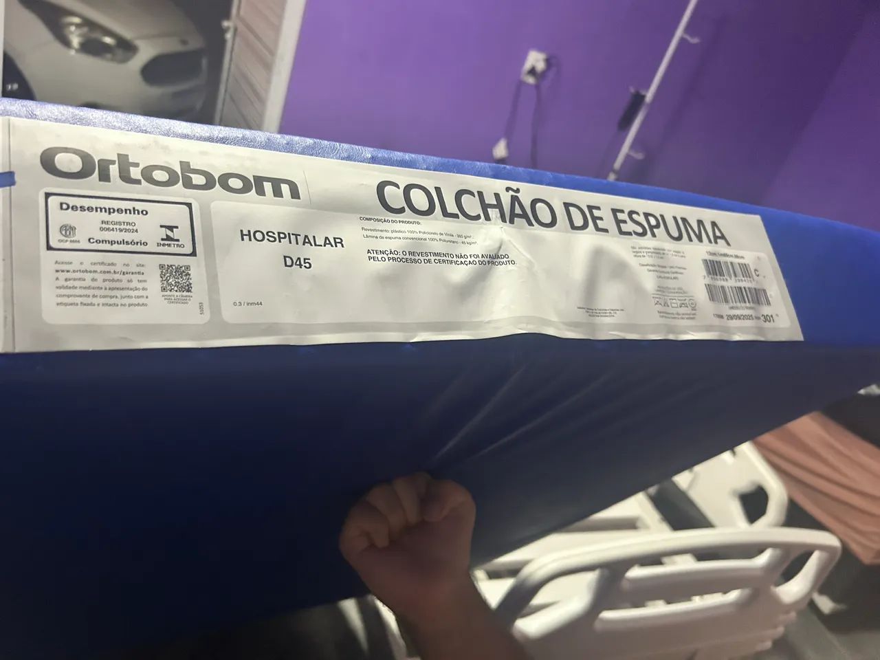 Colçhão hospitalar D45 - Foto 2
