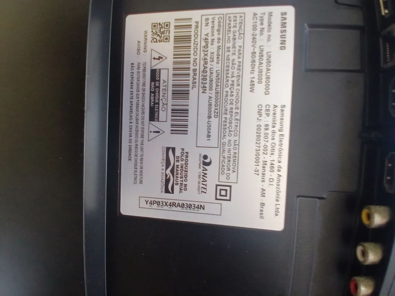Vendo uma TV Samsung 50 polegadas com defeito - Foto 4