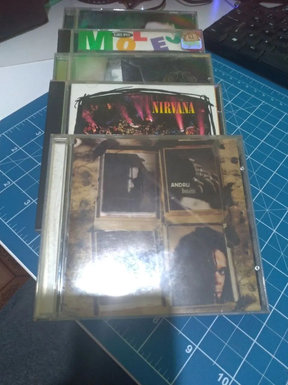 6 cds originais com caixinha e encartes.