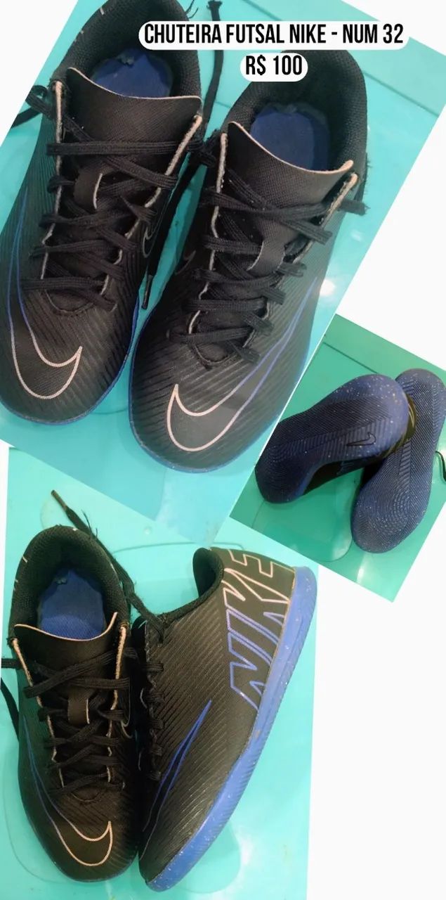 Chuteira Futsal Nike Original - Foto 3
