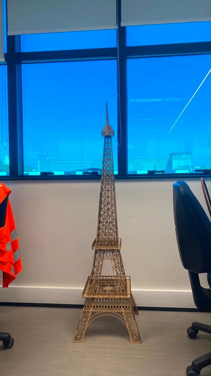 Torre Eiffel de MDF - Foto 2