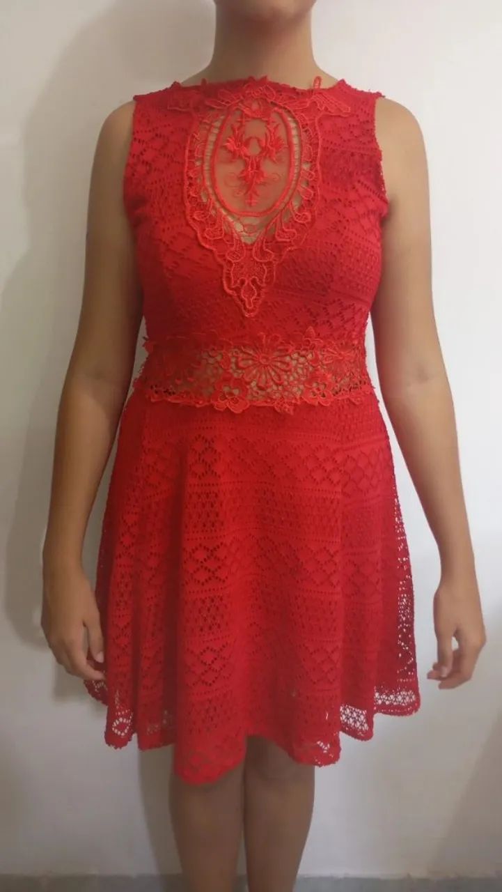 Vestido vermelho 