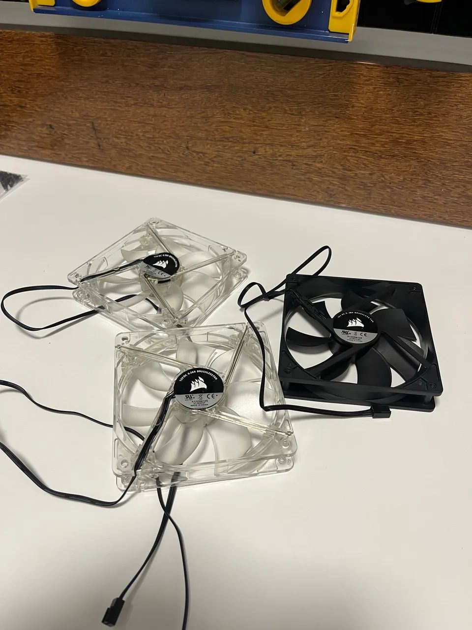 3 fans Corsair 12V - Foto 2