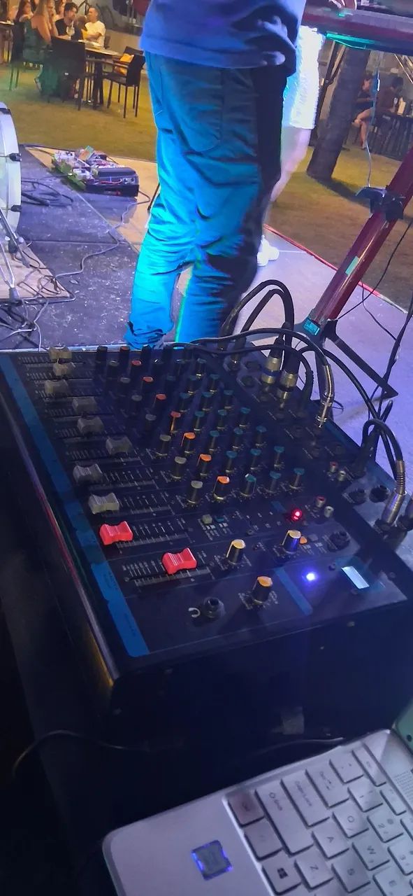 Mesa de som Oneal 8 canais excelente  - Foto 5