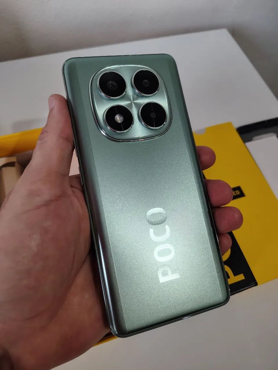 Poco x7 verde 256g  8ram - Foto 3