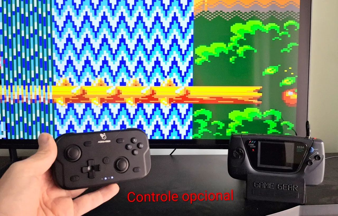 Game Gear consolizado (switch) com HDMI, bluetooth e tela IPS  - Foto 2