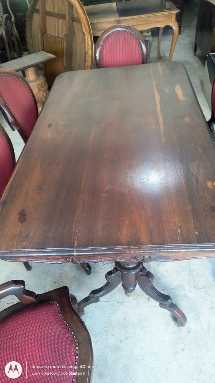 mesa maciça em jacarandá  - Foto 5