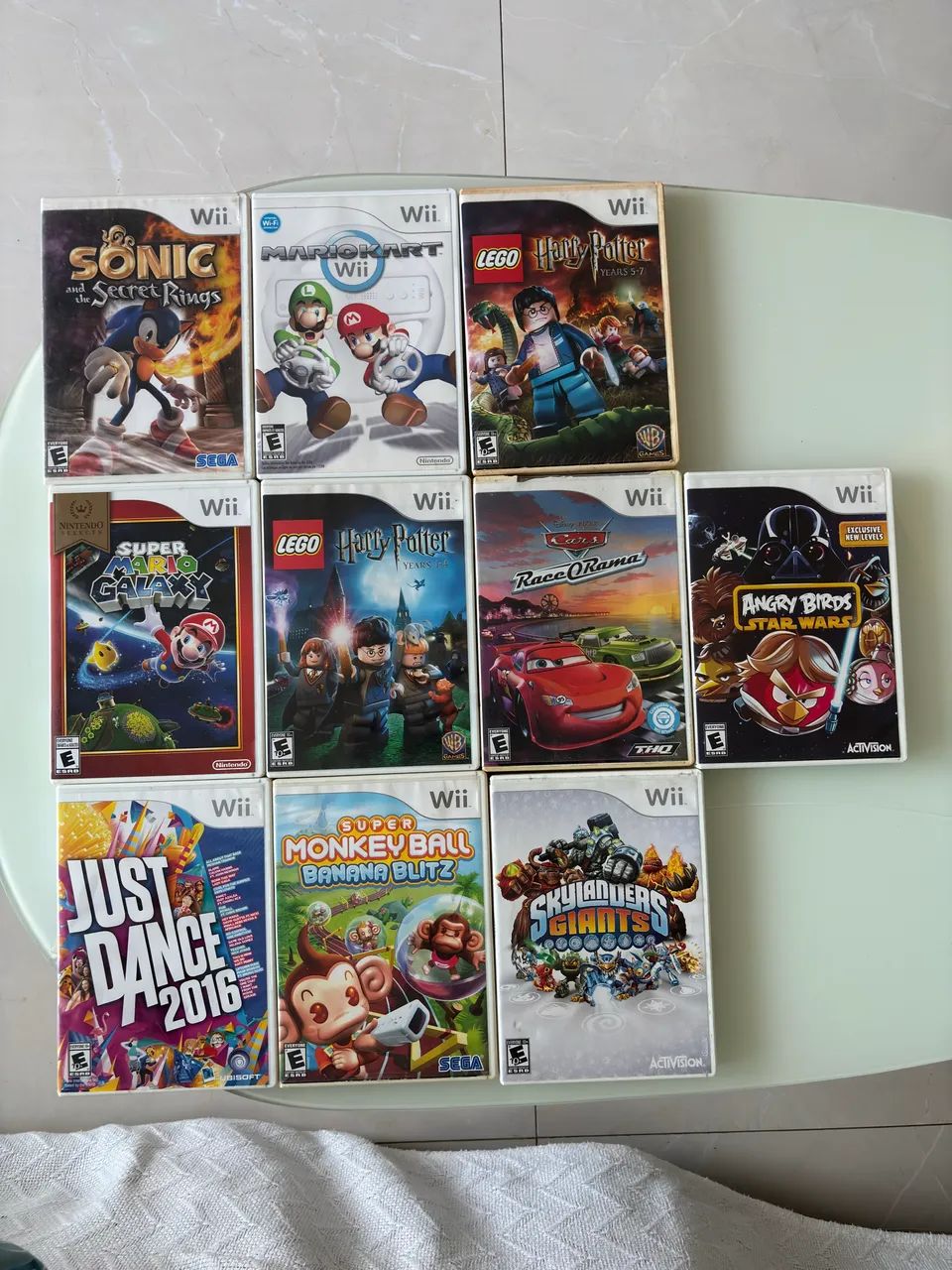 10 Jogos Nintendo wii 