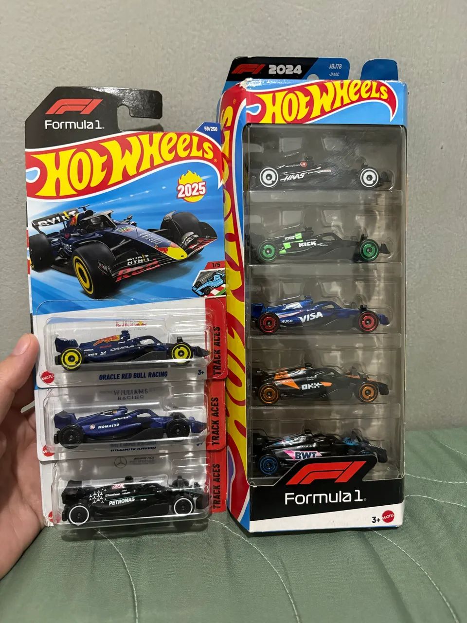 Lote Hot Wheels F1 2024 (Formula 1) + Brinde 