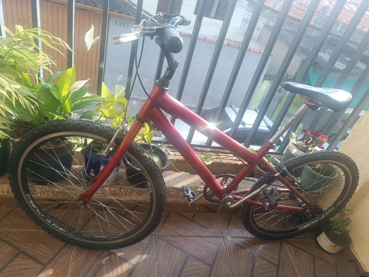 Bicicleta aro 24 folha aéreo só pegar e andar .  - Foto 3
