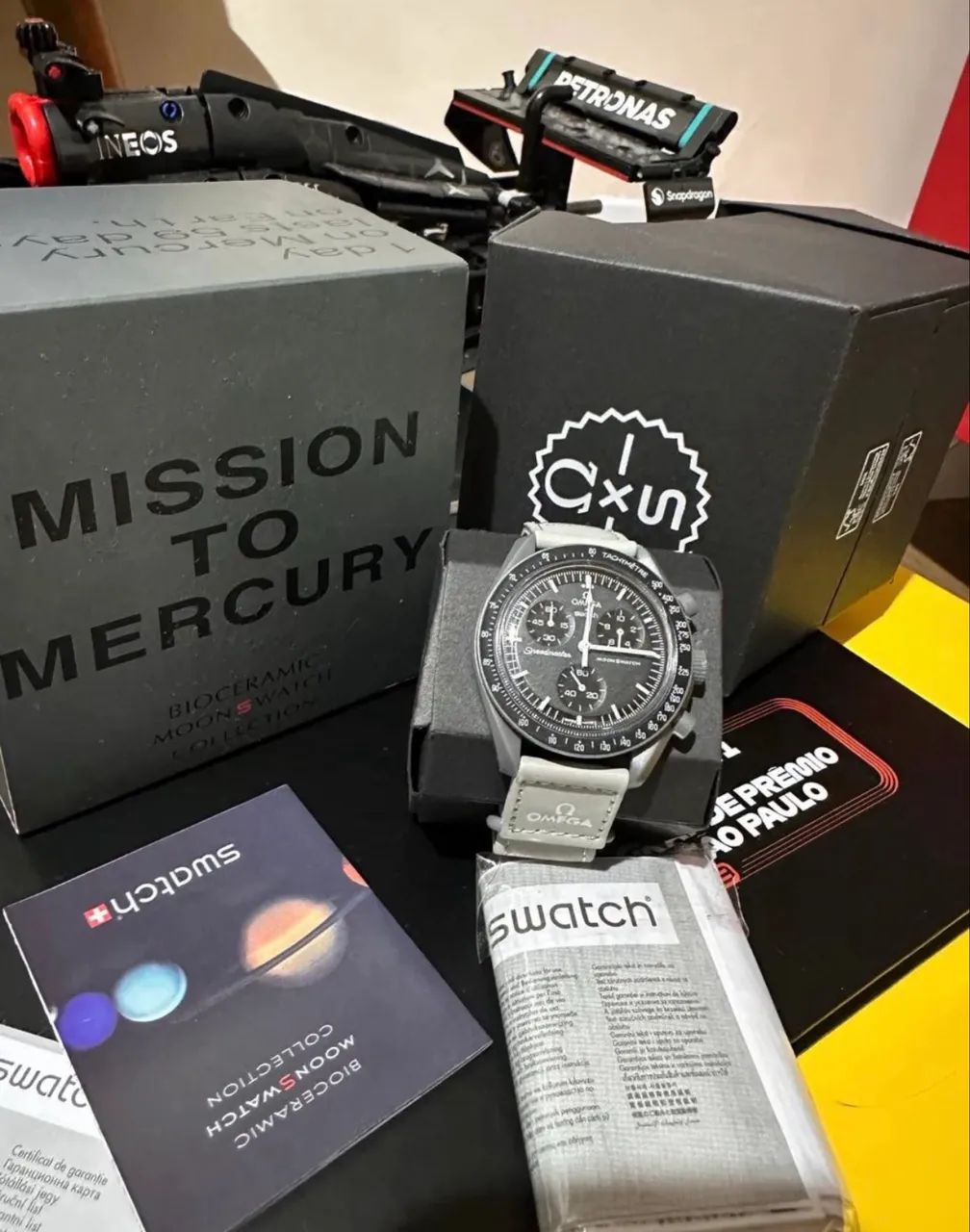 Omega x swatch mercury  - Foto 5