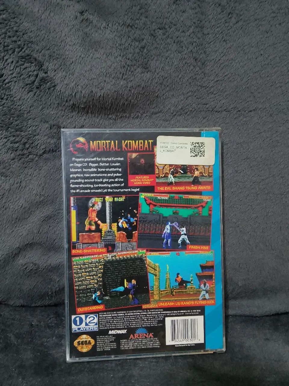 Mortal Kombat sega cd - Foto 2
