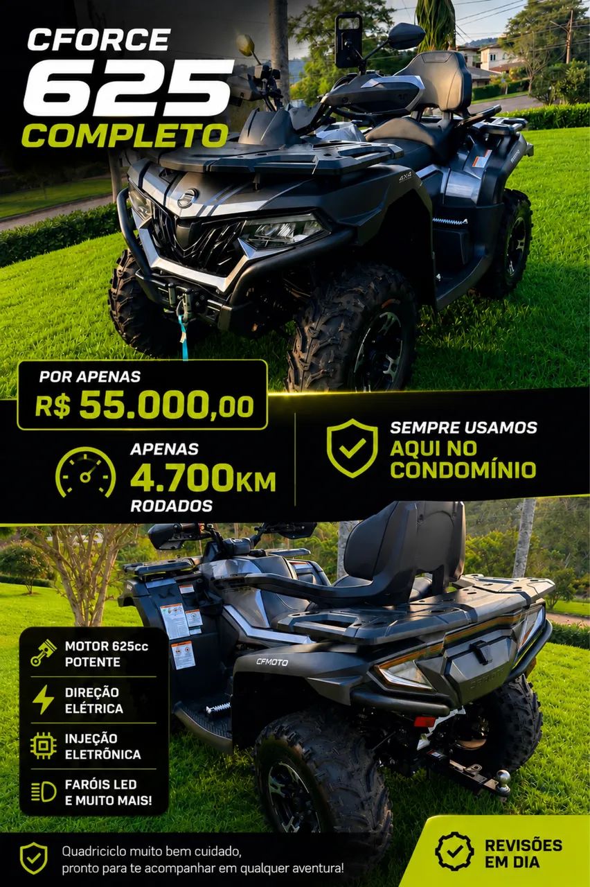 Quadriciclo Cforce 625