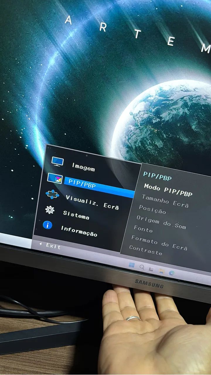 monitor samsung ips u28r55uql 4k - Foto 3