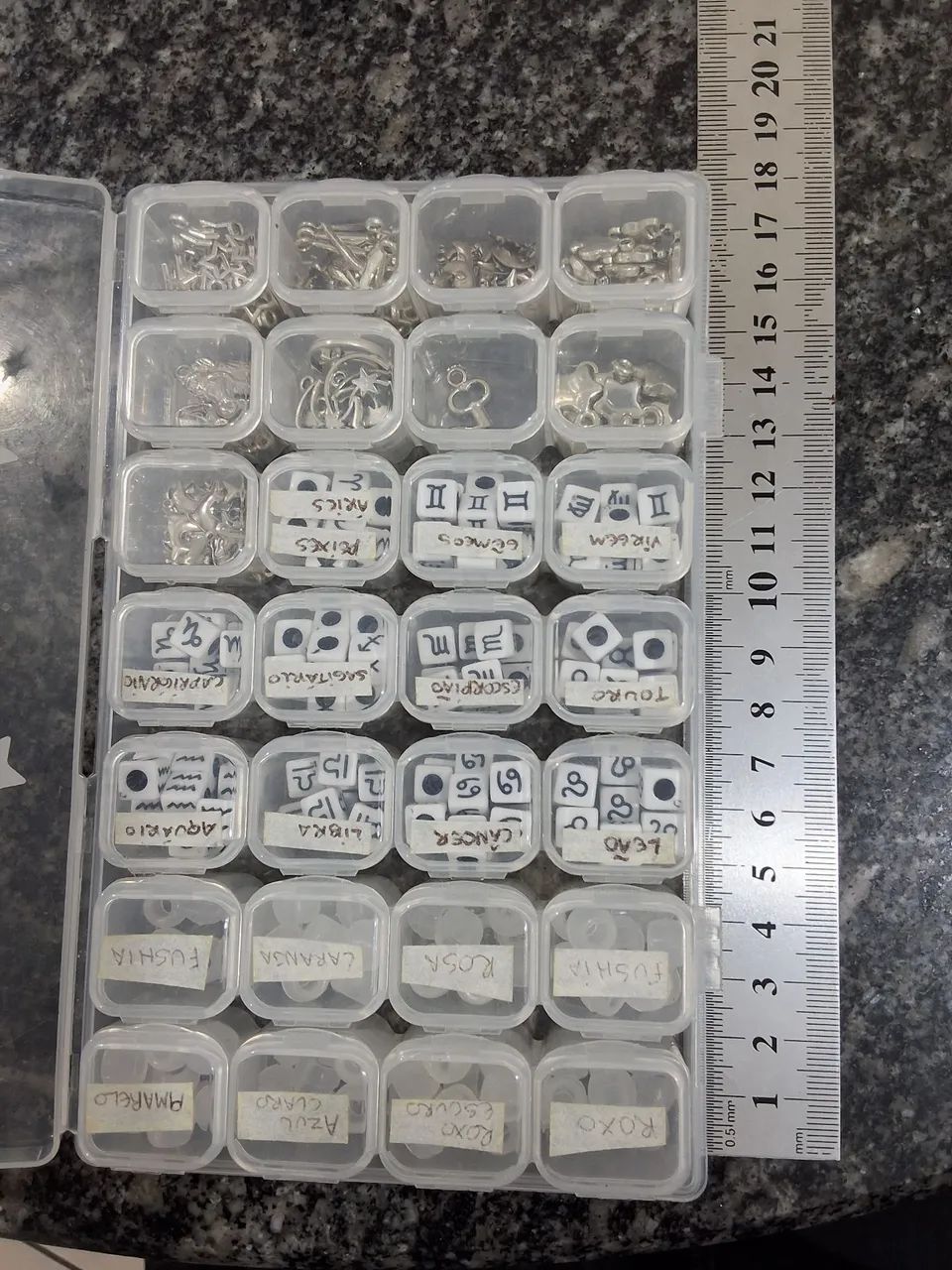 Kit de miçangas e pingentes - Foto 5