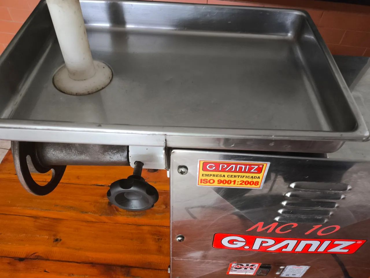 Moedor De Carne G.Paniz Boca 10 Bivolt Chave Completo - Foto 2