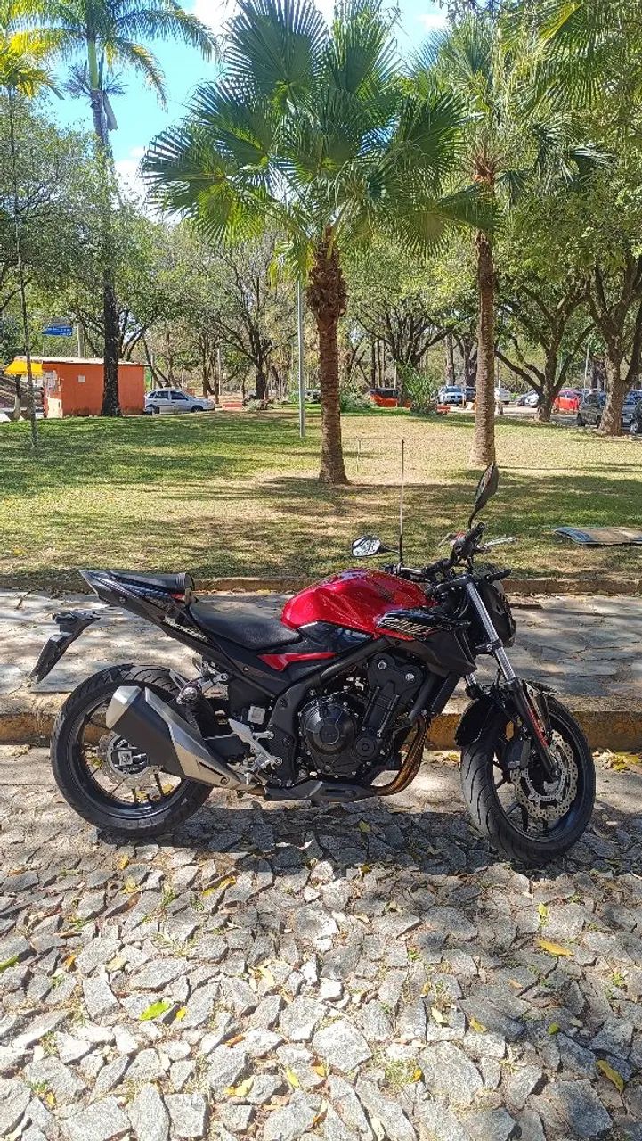 CB 500F 2021 MUITO NOVA - Foto 4