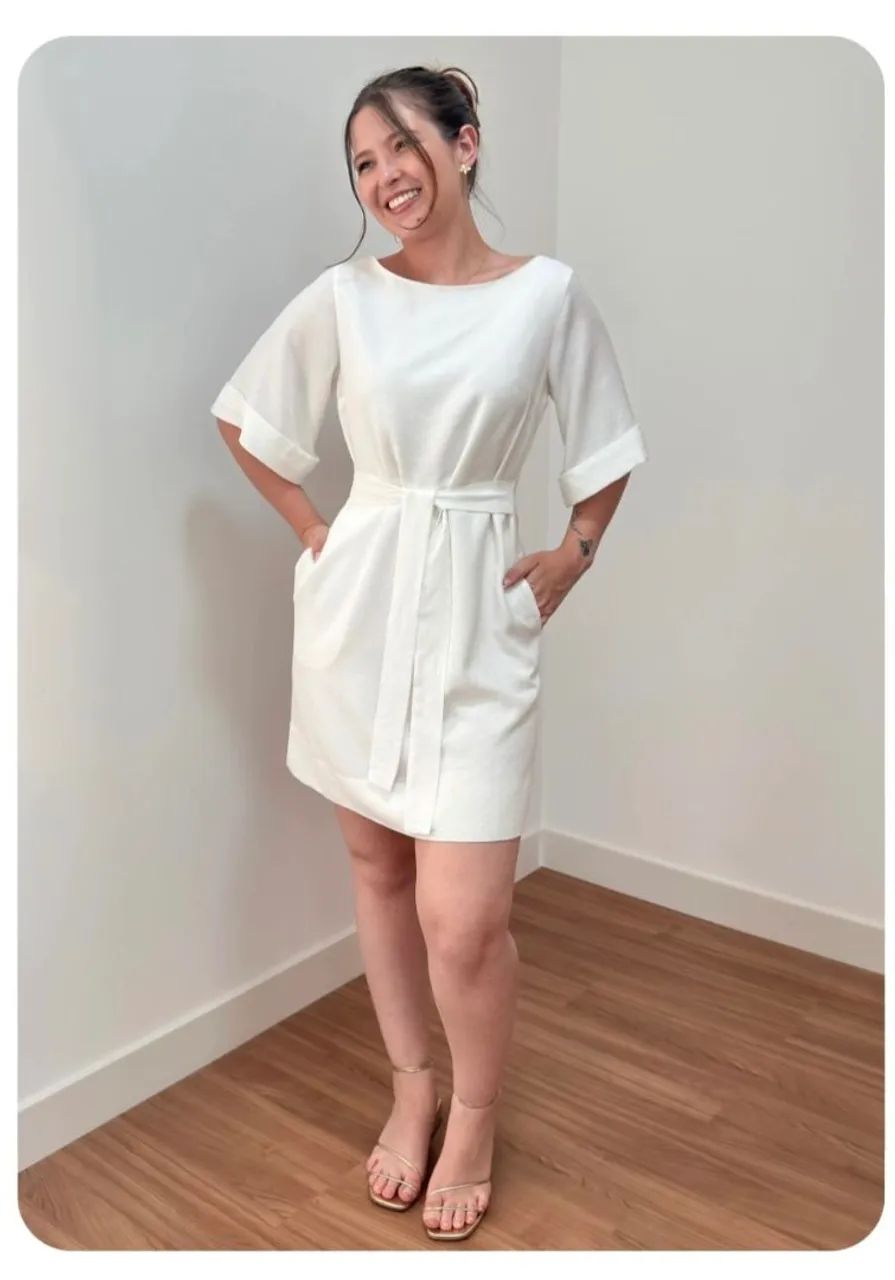Vestido off white G - Foto 4