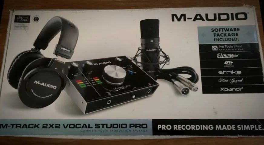 Kit de Gravação Completo M-Audio M-Track 2x2 Vocal Studio Pro - Foto 2
