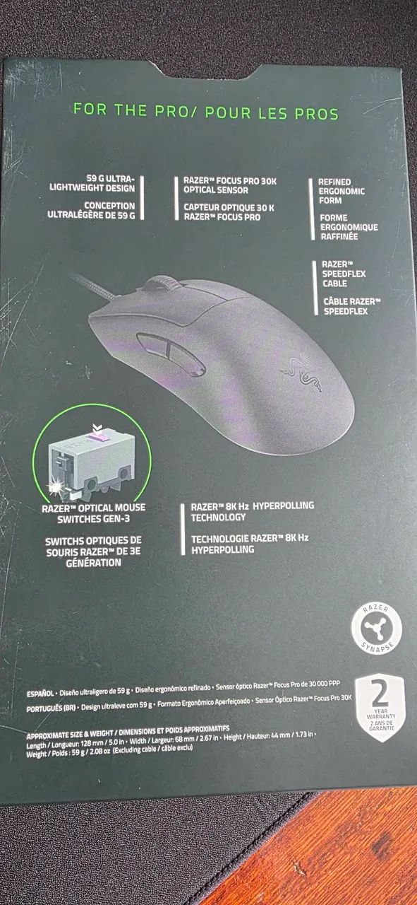 Mouse Razer Deathadder V3 - Foto 4