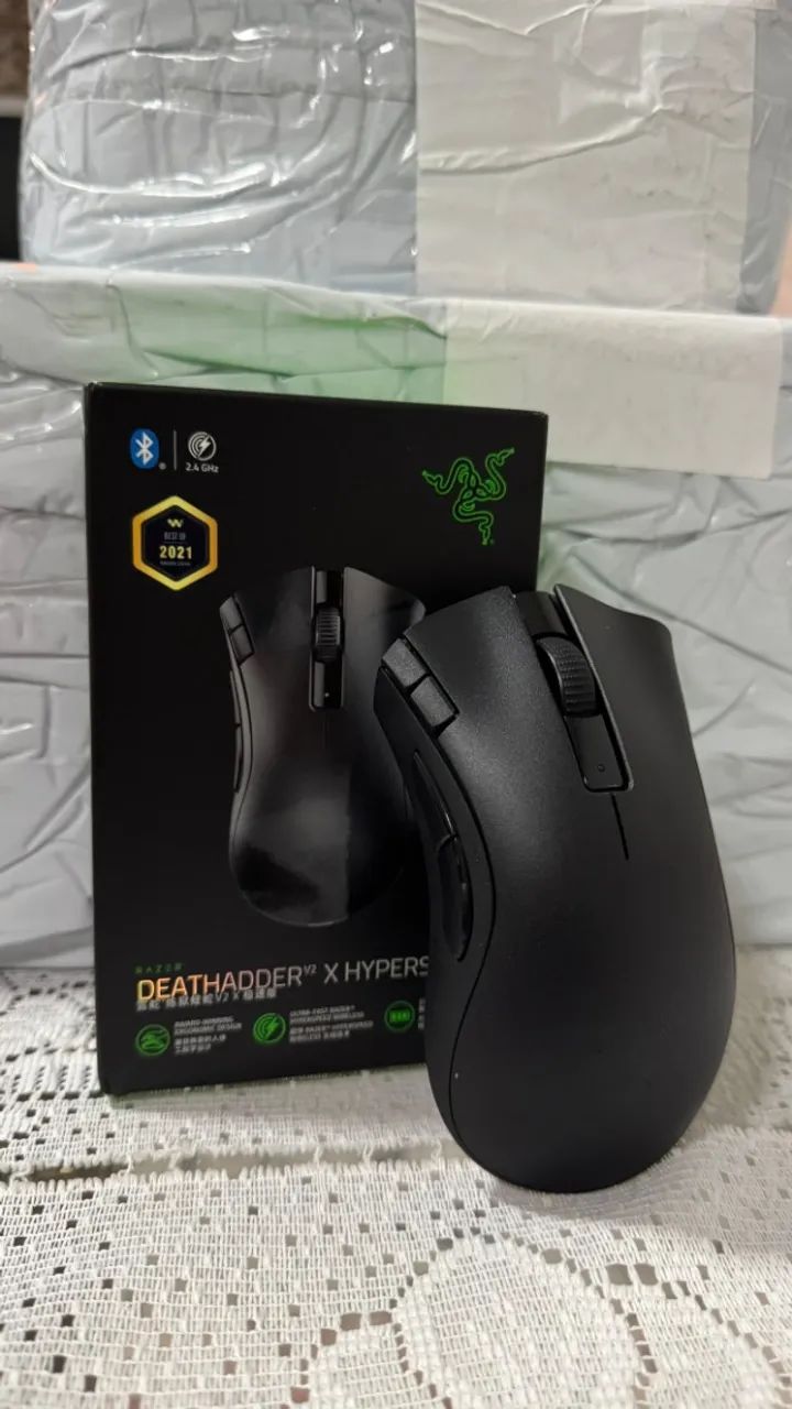Mouse Razer Deathadder V2 hyperseed - NOVO NA CAIXA - Foto 2