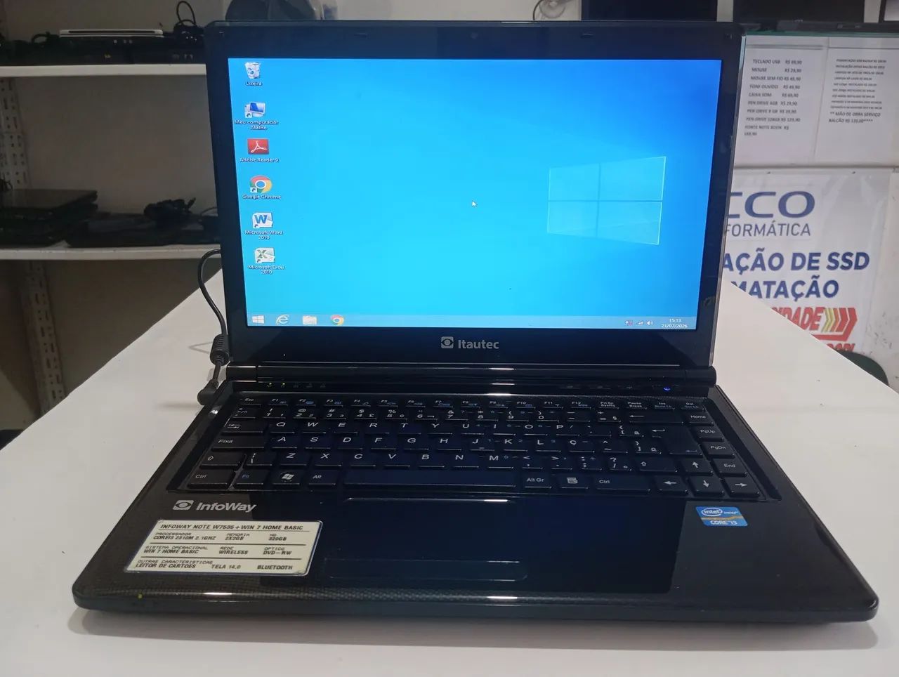 NOTEBOOK CORE i5 R$599- PROMOÇÃO! - Foto 2