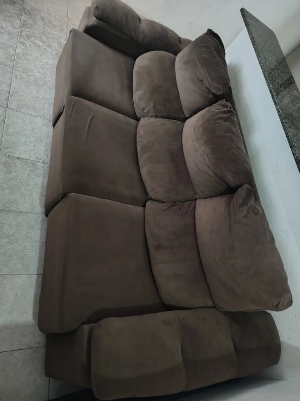 sofá retratil de 3 lugares  - Foto 2