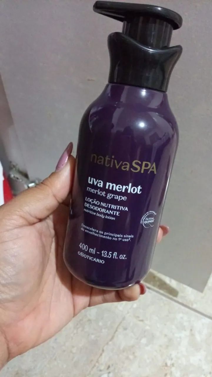 Hidratante nativa spa uva merlot - Foto 2